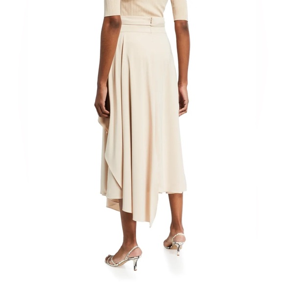 Halston Evie Stretch Jersey Midi Skirt - Picture 2 of 4
